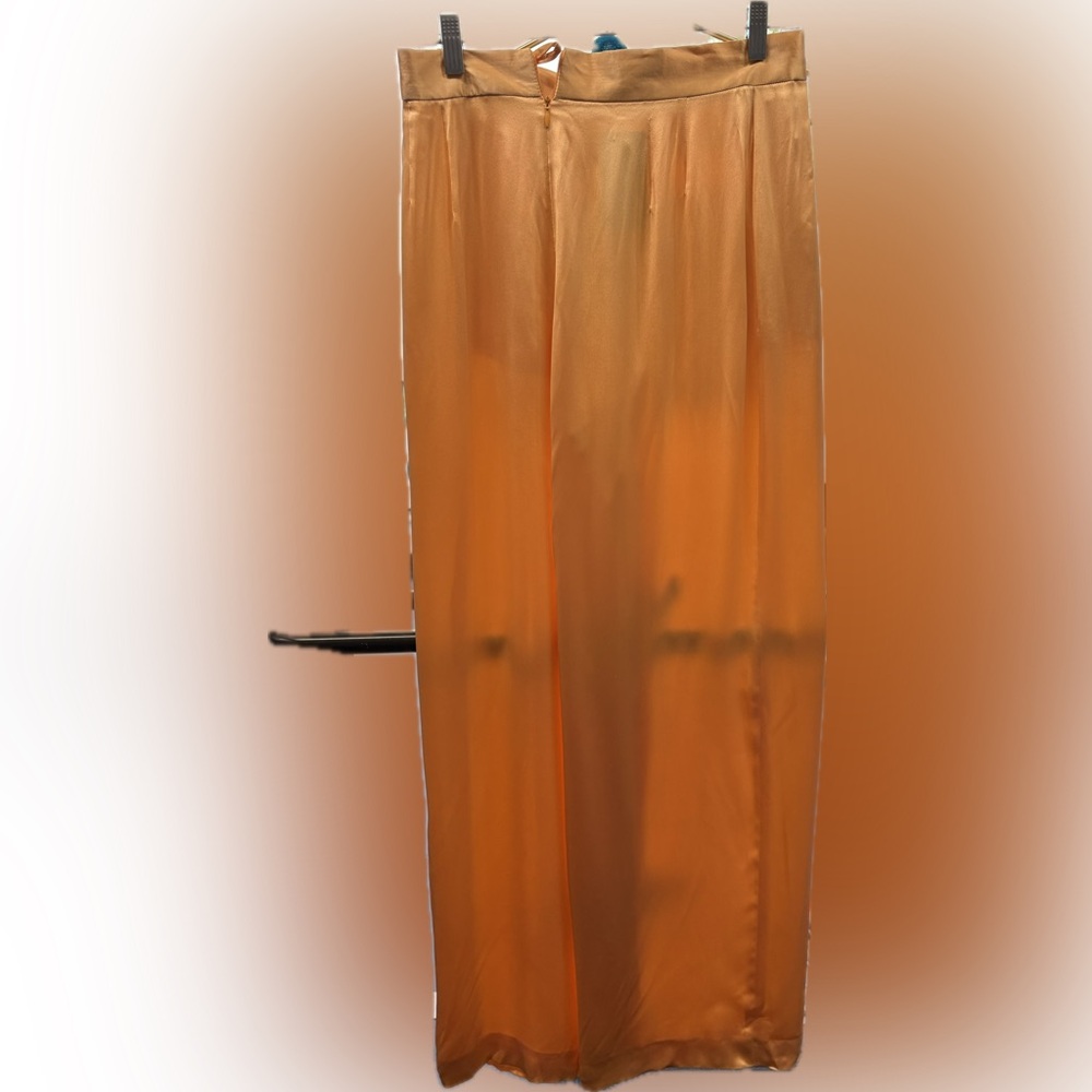 Tangerine vintage escada wide leg pants